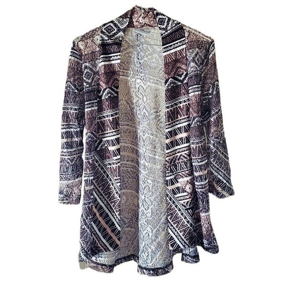 Princess Cruises Patterned Lightweight Kimono - Picture 1 of 3